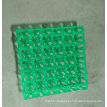 Cartones plásticos baratos del huevo de codornices del PVC de 24 agujeros